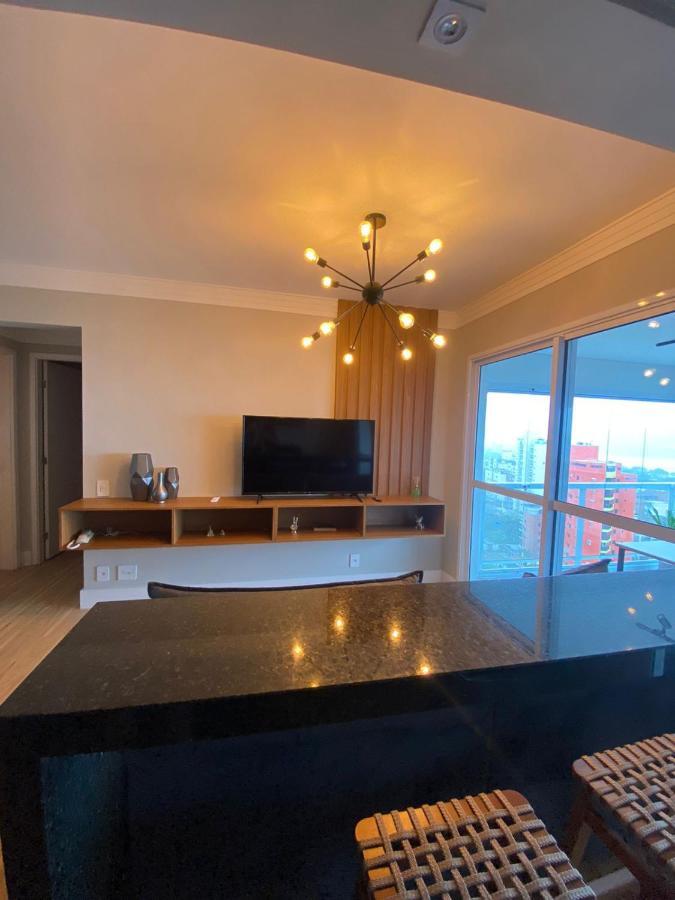 Apto 15º Andar - Varanda Vista Mar - Enseada Lejlighed Guarujá Eksteriør billede